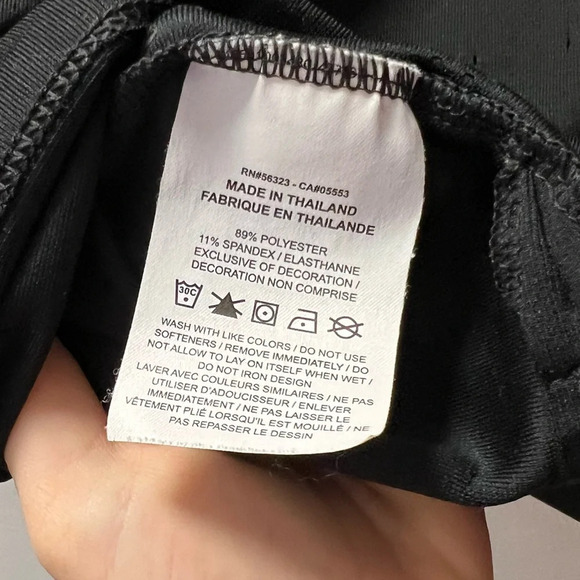 Nike Women’s Black Golf Polo Shirt with Peter Pam Collar - Picture 7 of 7